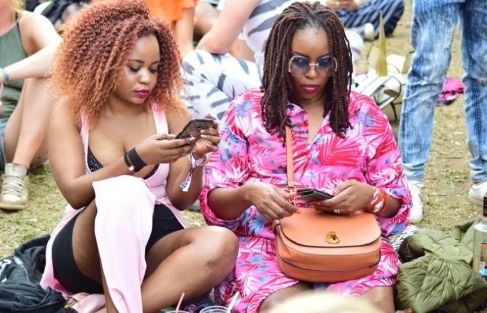 Babes at the Nyege Nyege festival in Jinja